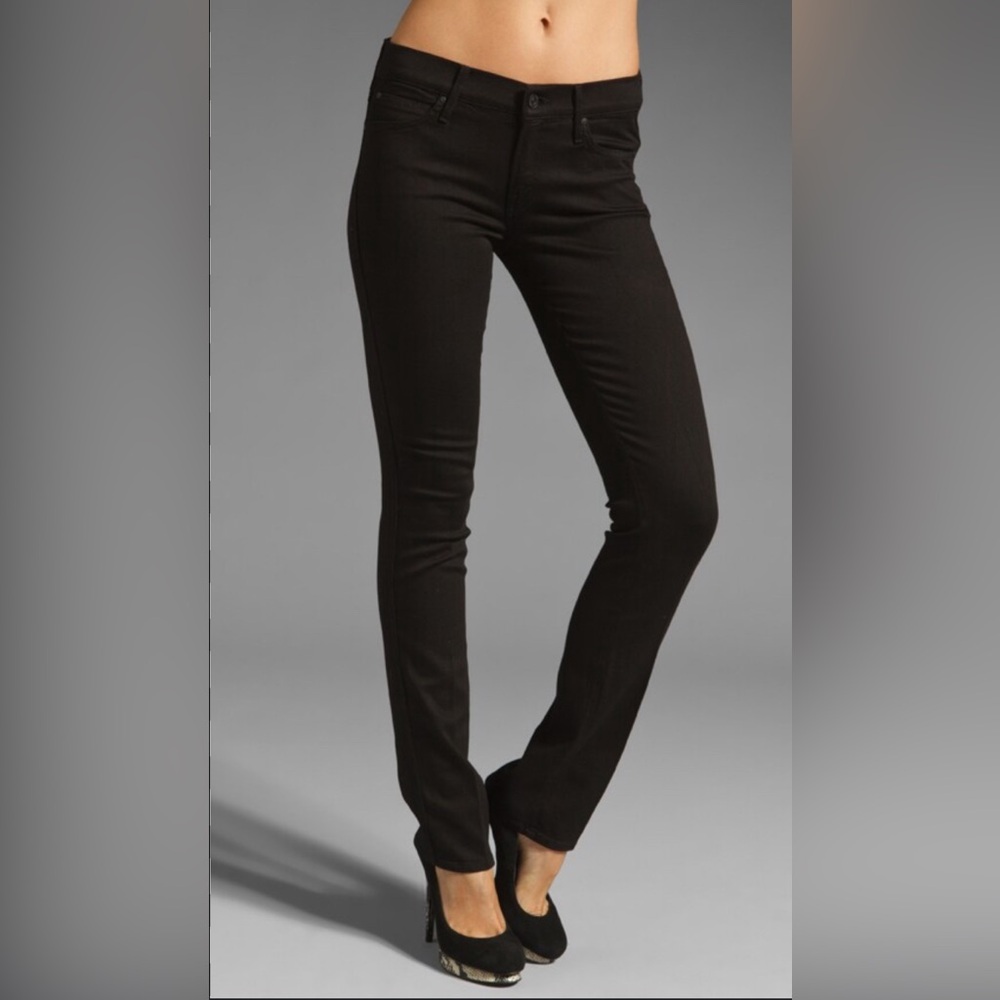 MOTHER The Rascal Jeans In A Model Spy (Solid Rich Black) 8/29-10/30 ✨NWT✨